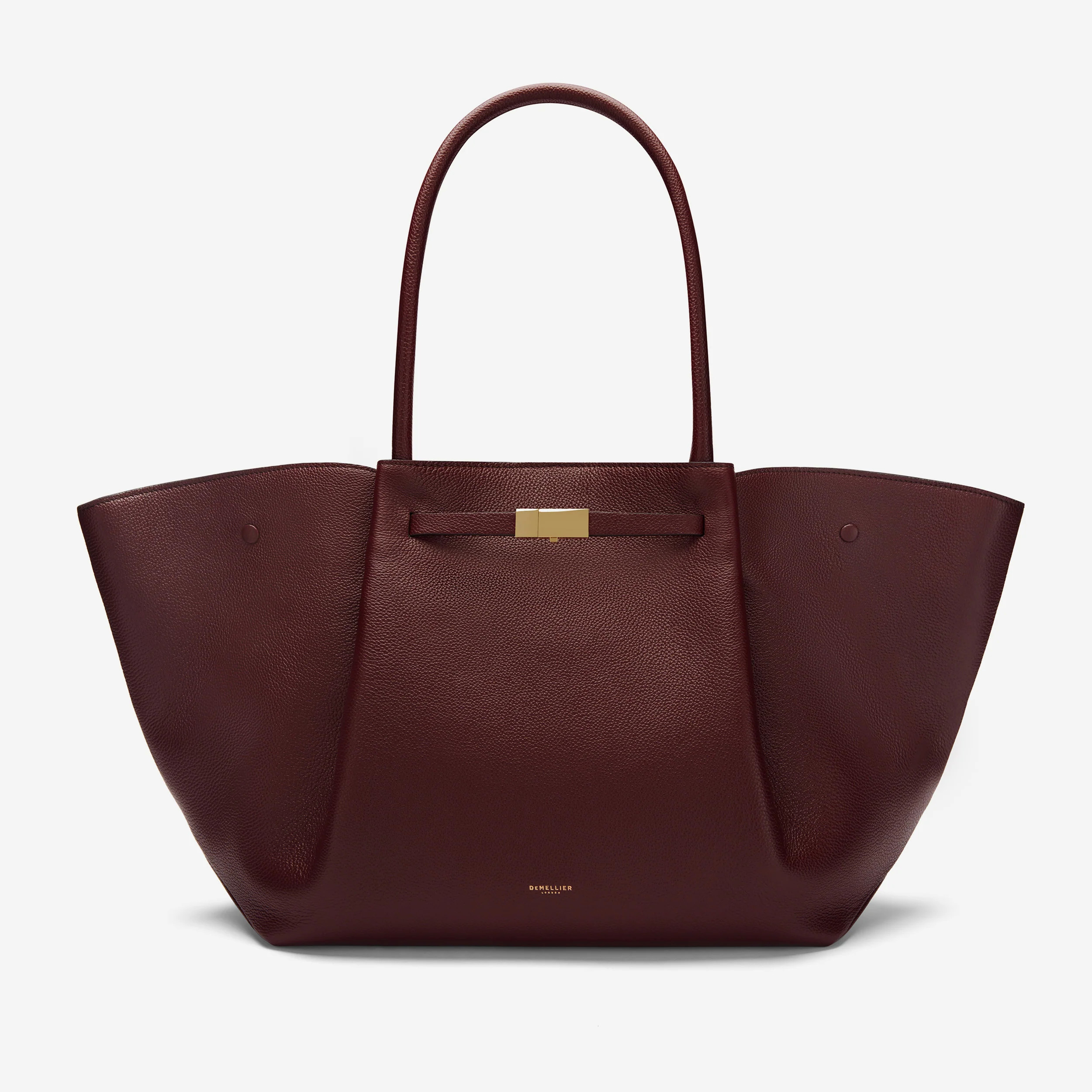 The New York | Burgundy Small Grain | DeMellier | DeMellier