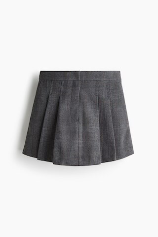 H & M - Pleated skort - Grey | H&M (UK, MY, IN, SG, PH, TW, HK)