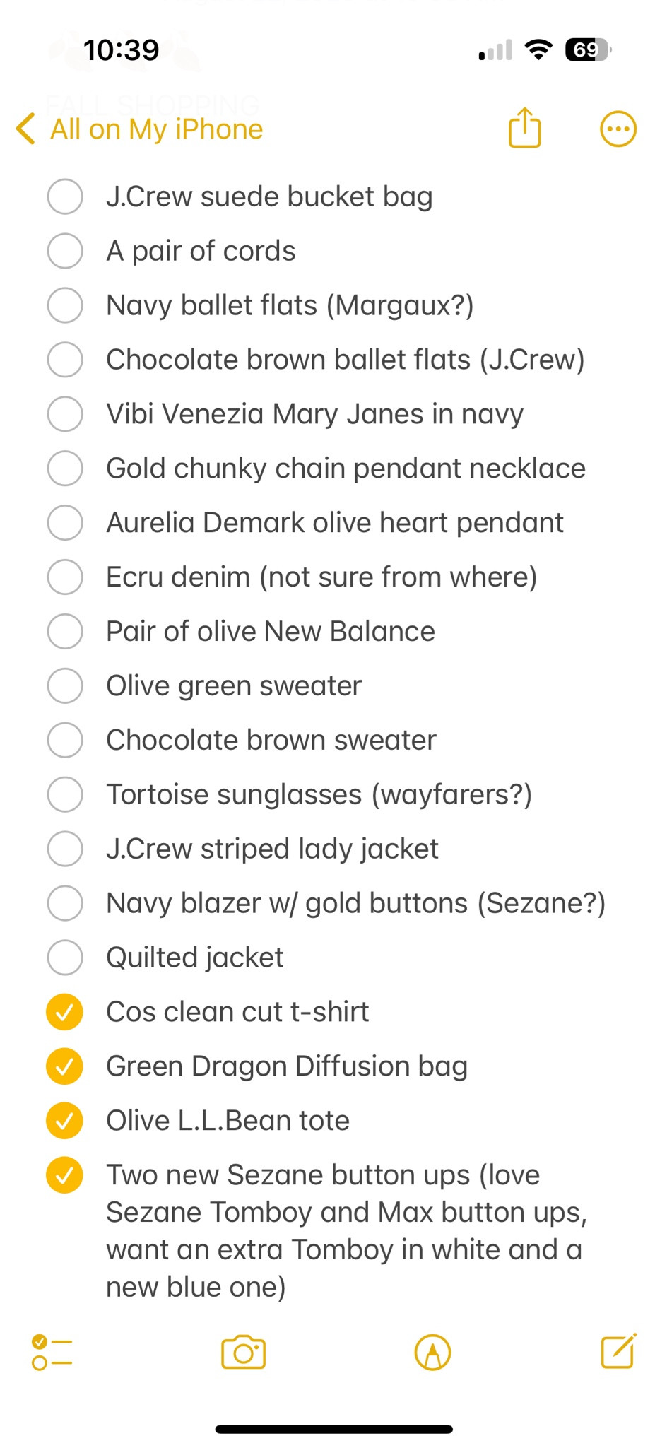 Fall wish list! Linking all the products I’ve bought (items checked off on the list) and styles on this list that I’m thinking about and have narrowed in on!

#LTKitbag #LTKstyletip #LTKSeasonal