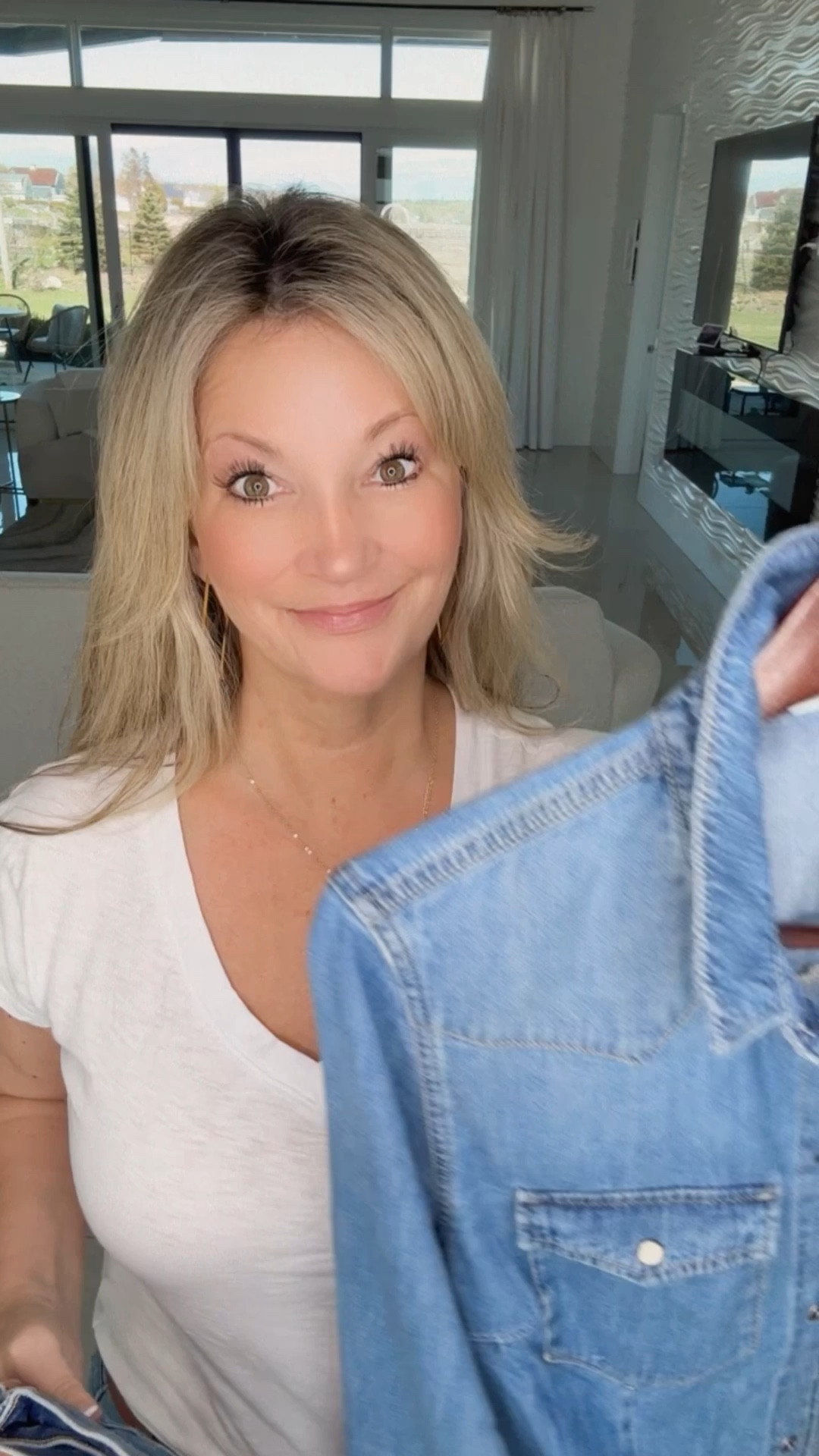 Denim on Denim or the Canadian tuxedo. I always love this look. 

#LTKStyleTip #LTKOver40 #LTKShoeCrush