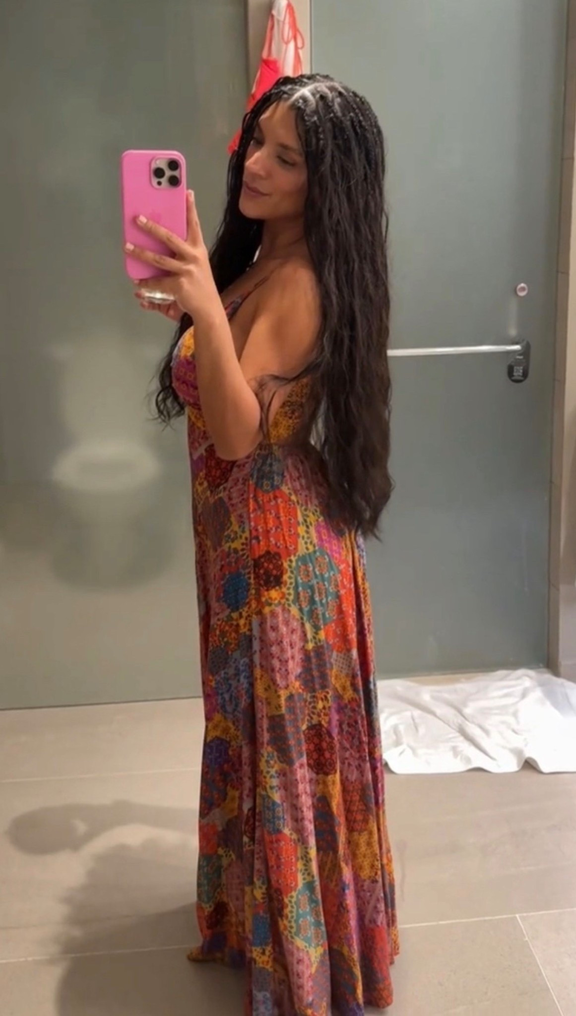 This flowy patchwork maxi is giving effortless boho vibes and I’m obsessed. Lightweight, comfy, and perfect for beach dinners, tropical trips, or just feeling cute on a random day. The colors make it such a statement without even trying ✨

Resort wear but make it easy.

#bohostyle #maxidress #patchworkdress 

#LTKdayinmylife #LTKootd #LTKstorytime