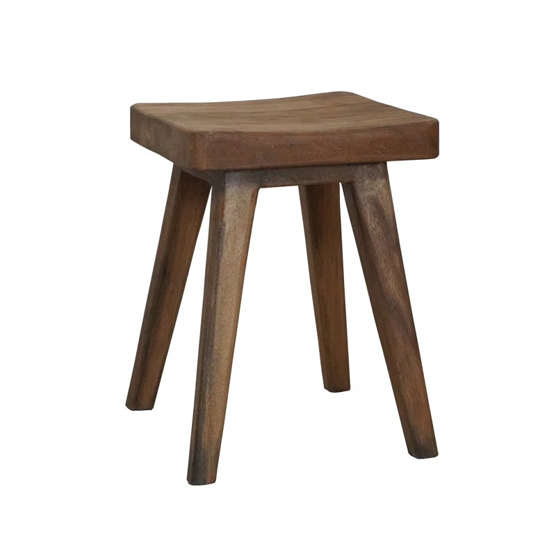 Millwood Pines Solid + Manufactured Wood Accent Stool | Wayfair | Wayfair North America
