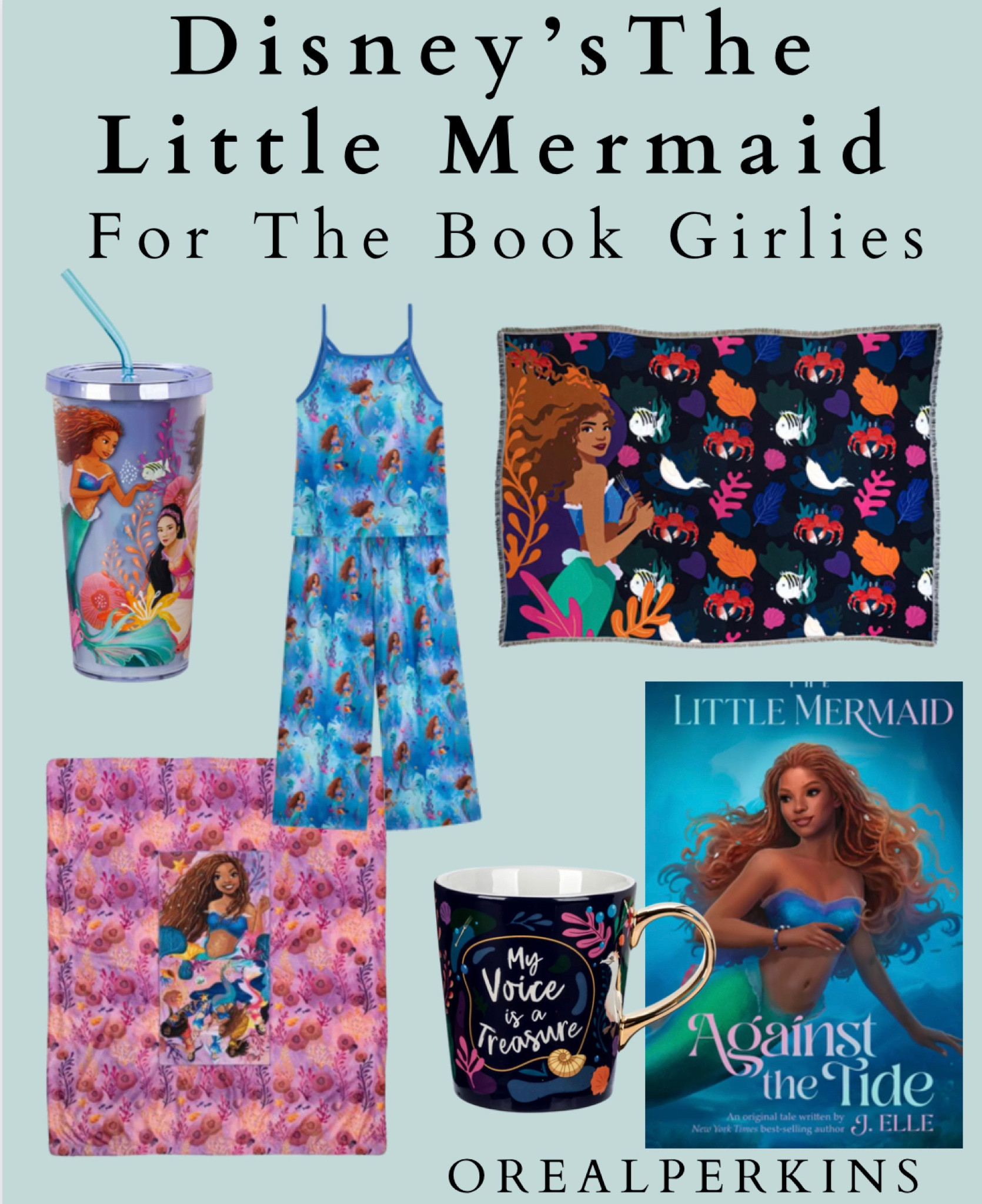 Little Mermaid essentials for the book lover. 

#LTKGiftGuide #LTKunder50 #LTKhome