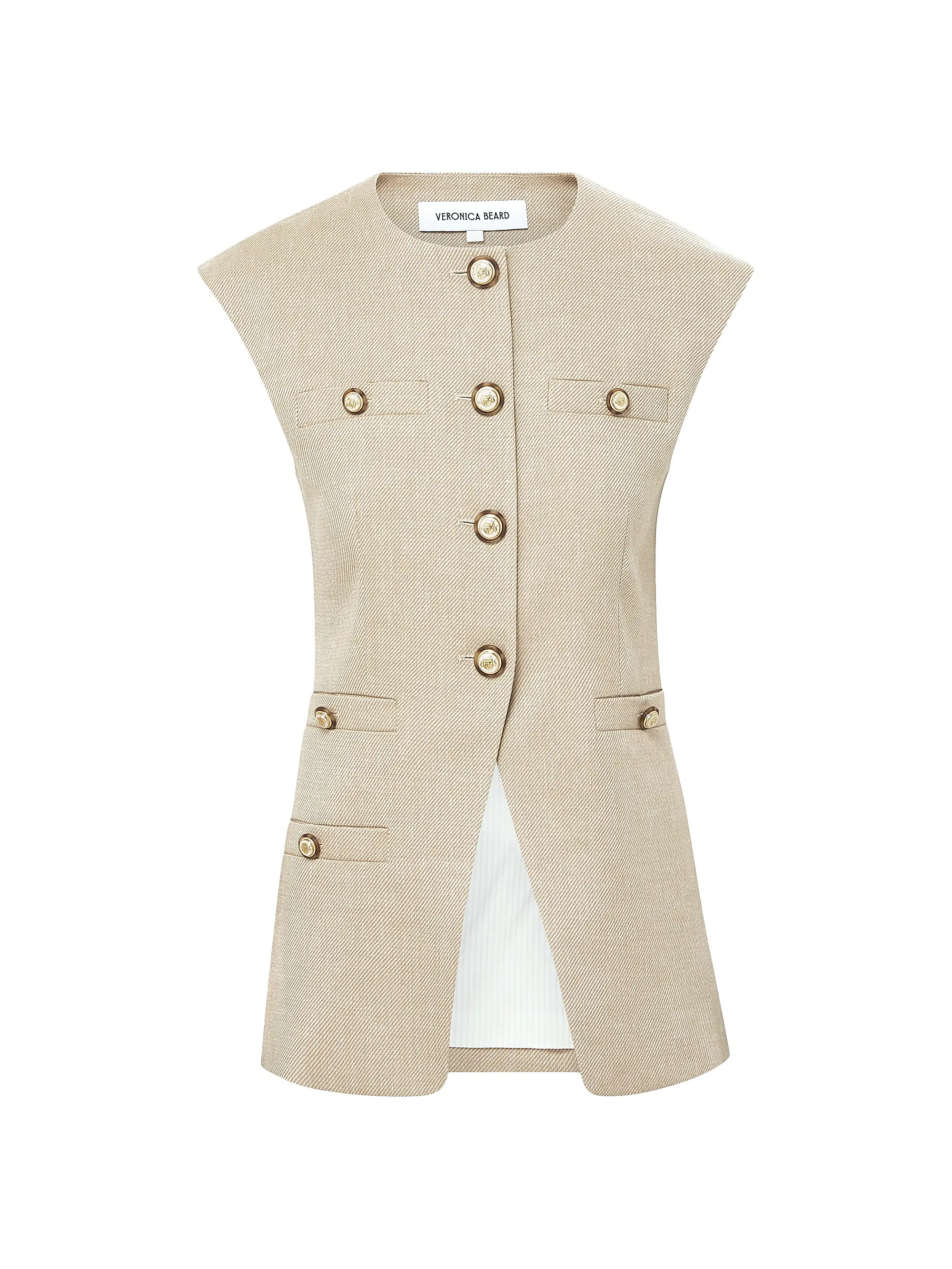 Tamara Longline Vest | Saks Fifth Avenue