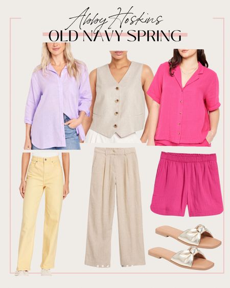 All of the old navy spring favorites from my recent reel! Check out my other post for the non old navy items!