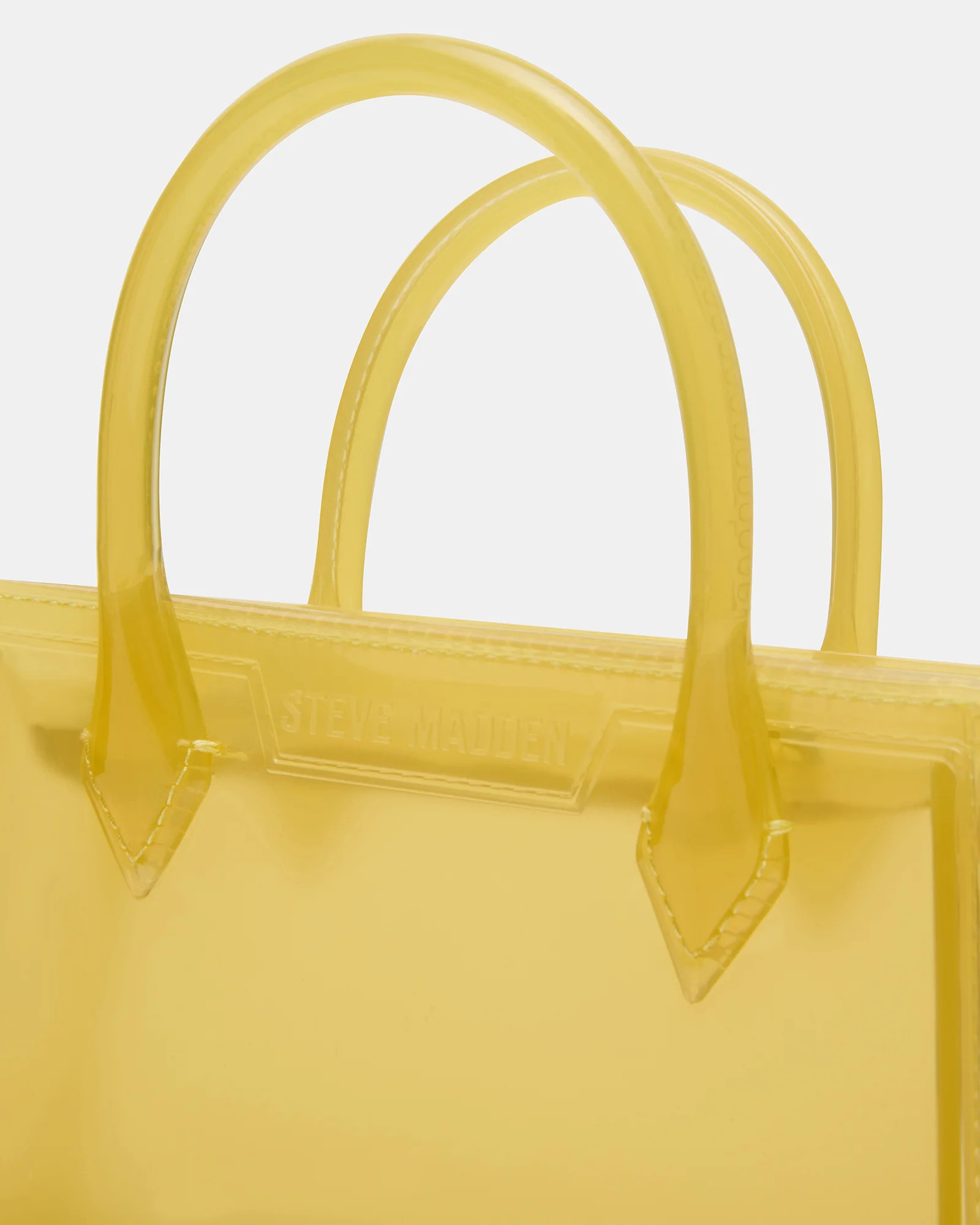 PEACH Jelly Bag Yellow Mini Crossbody Top-Handle Handbag | Steve Madden (US)