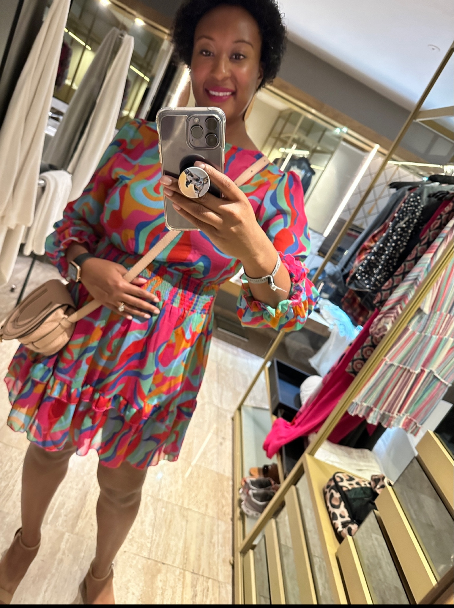 Vacation dress | colorful dress | affordable dress | spring dress | cross body 

#LTKfindsunder50 #LTKSeasonal #LTKover40