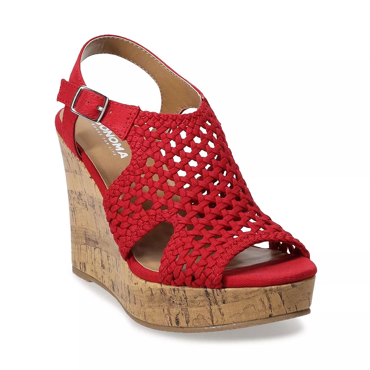 SO® Taffy Women's Wedge Sandals | Kohl's