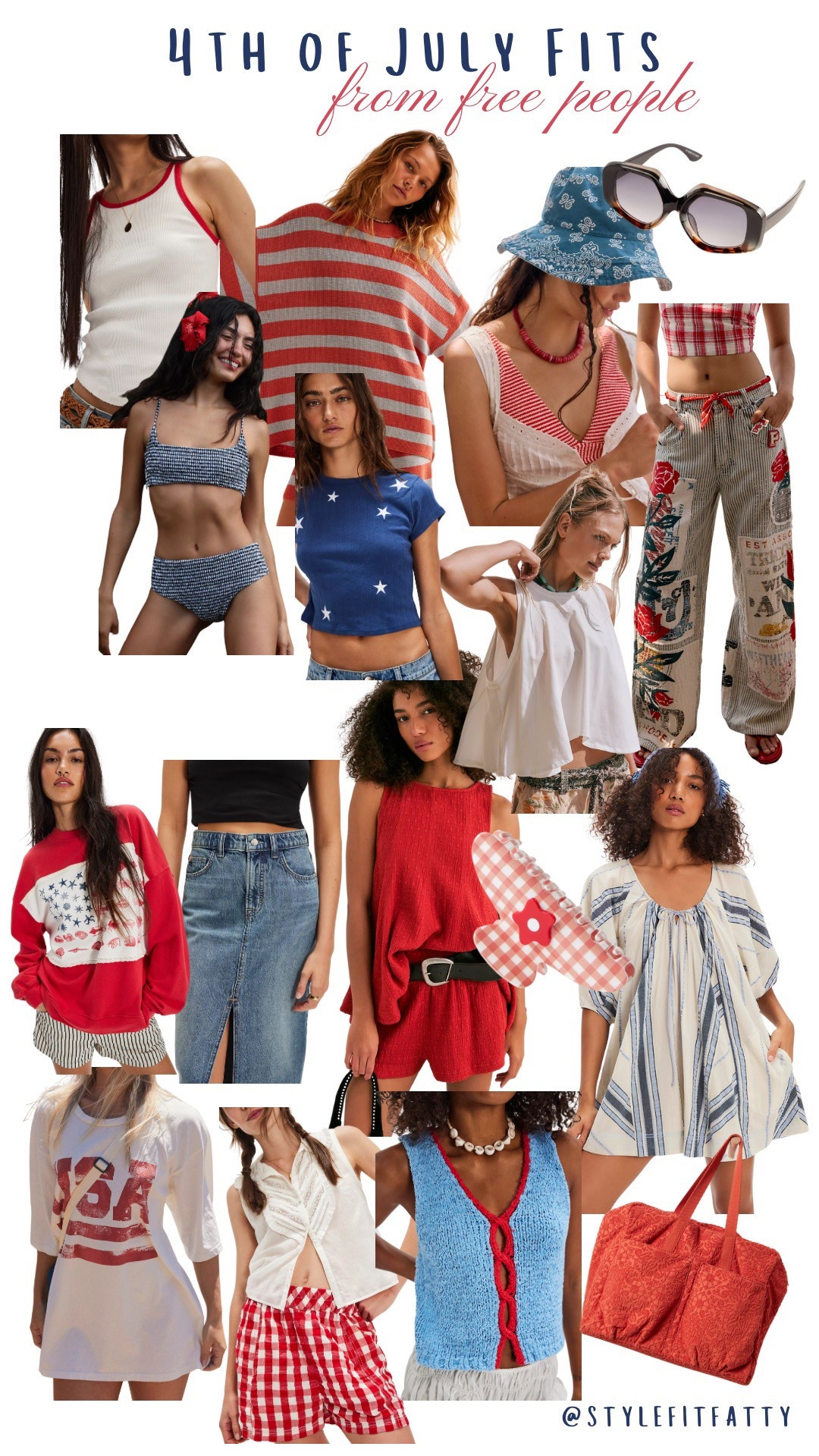 The CUTEST 4th of July fits from Free People!!! :) #freepeople #4thofjuly #ootd

#LTKSwim #LTKSummerEdit #LTKStyleTip