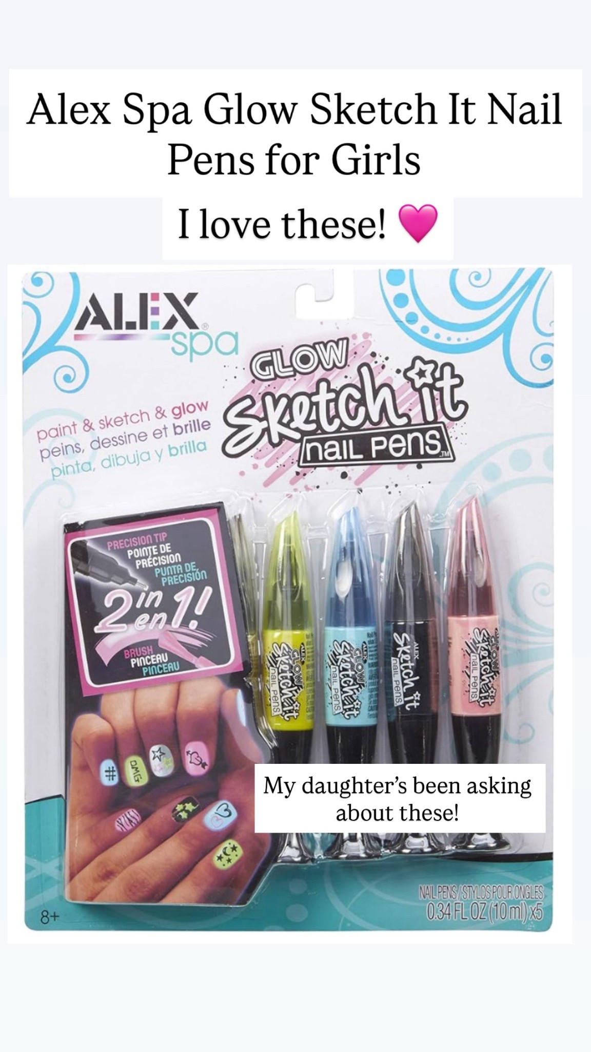 How cool is this sketch it nail pen? 

#LTKGiftGuide #LTKHoliday #LTKKids