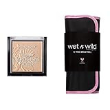 wet n wild Megaglo Highlighting Powder, Golden Flower Crown, 0.19 Fluid Ounce with wet n wild Brush  | Amazon (US)