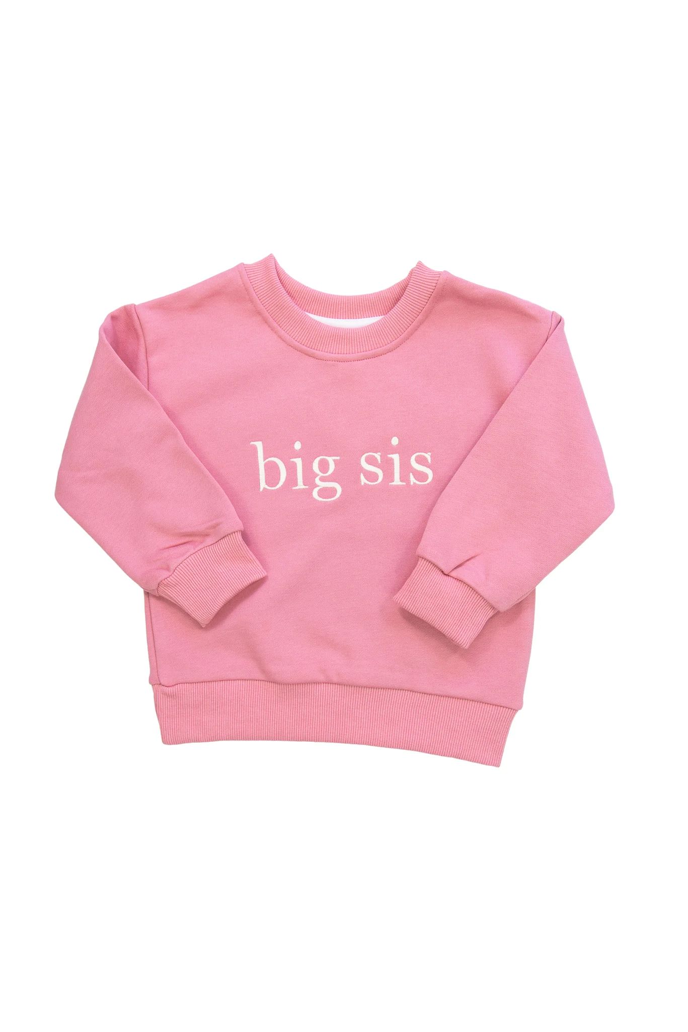 Girls Big Sis Sweatshirt | Sugar Dumplin' Kids