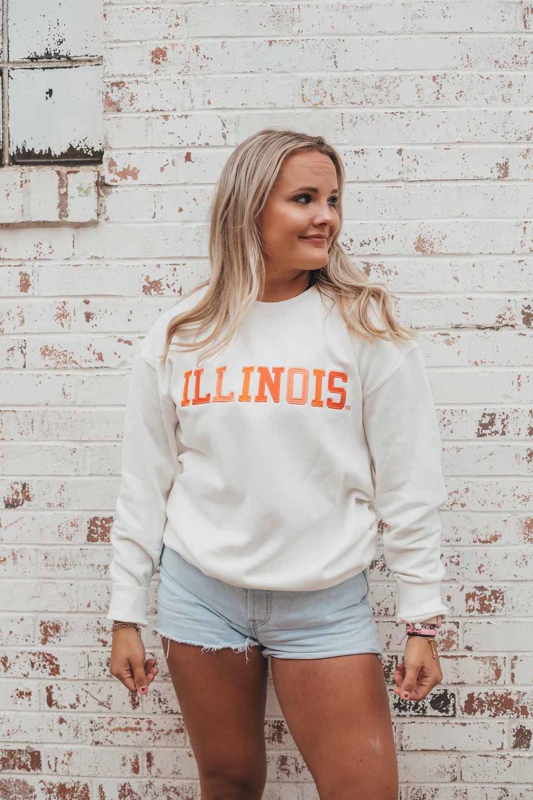 Illinois Texas Embroidery Comfort Crew | Gameday Social