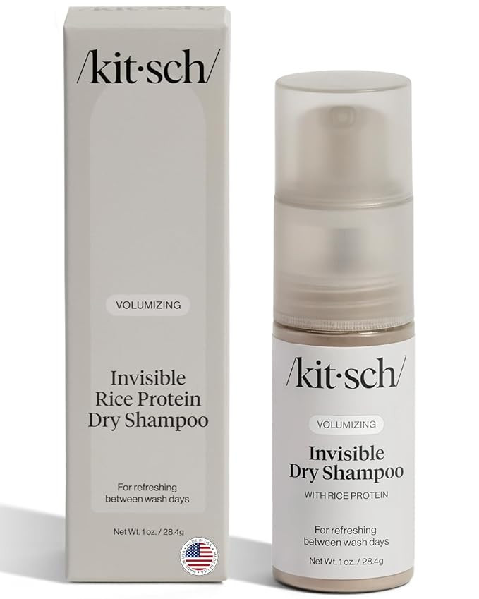 Kitsch Volumizing Rice Protein Dry Shampoo Powder - Dry Shampoo for Women & Men, No White Cast, A... | Amazon (US)