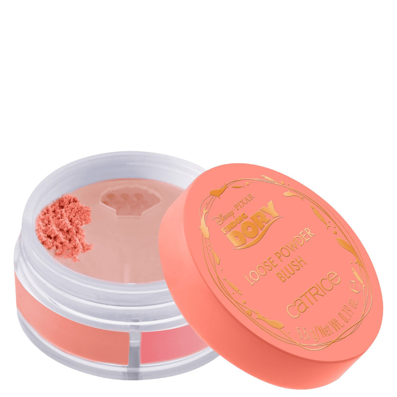 Catrice Disney Pixar Procurando Dory 020 Coral Charm Blush em Pó Solto | Beleza na Web | Beleza Na Web (BR)