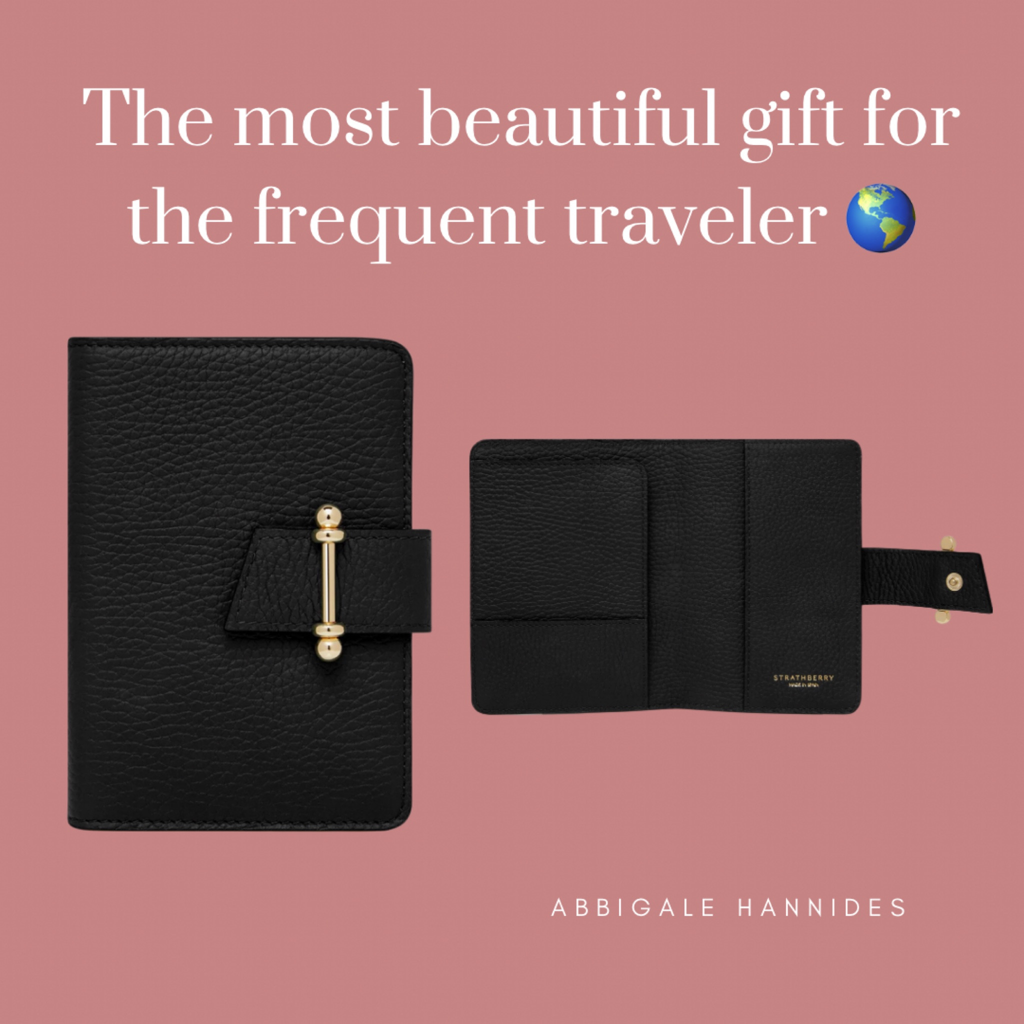 For the traveler. Passport holder #strathberry #travelgift Travel gifts. #passport #giftguide #giftsforher #giftsforhim 

#LTKCyberWeek #LTKGiftGuide #LTKTravel