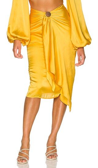 Behati Skirt in Yellow | Revolve Clothing (Global)