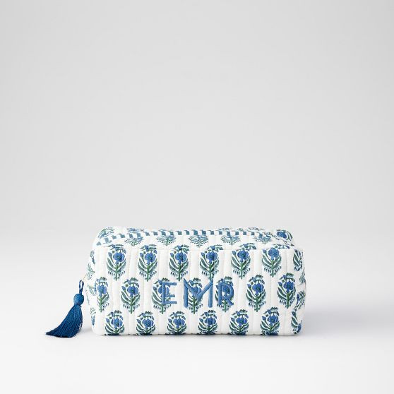 Block Print Travel Pouch | Mark and Graham