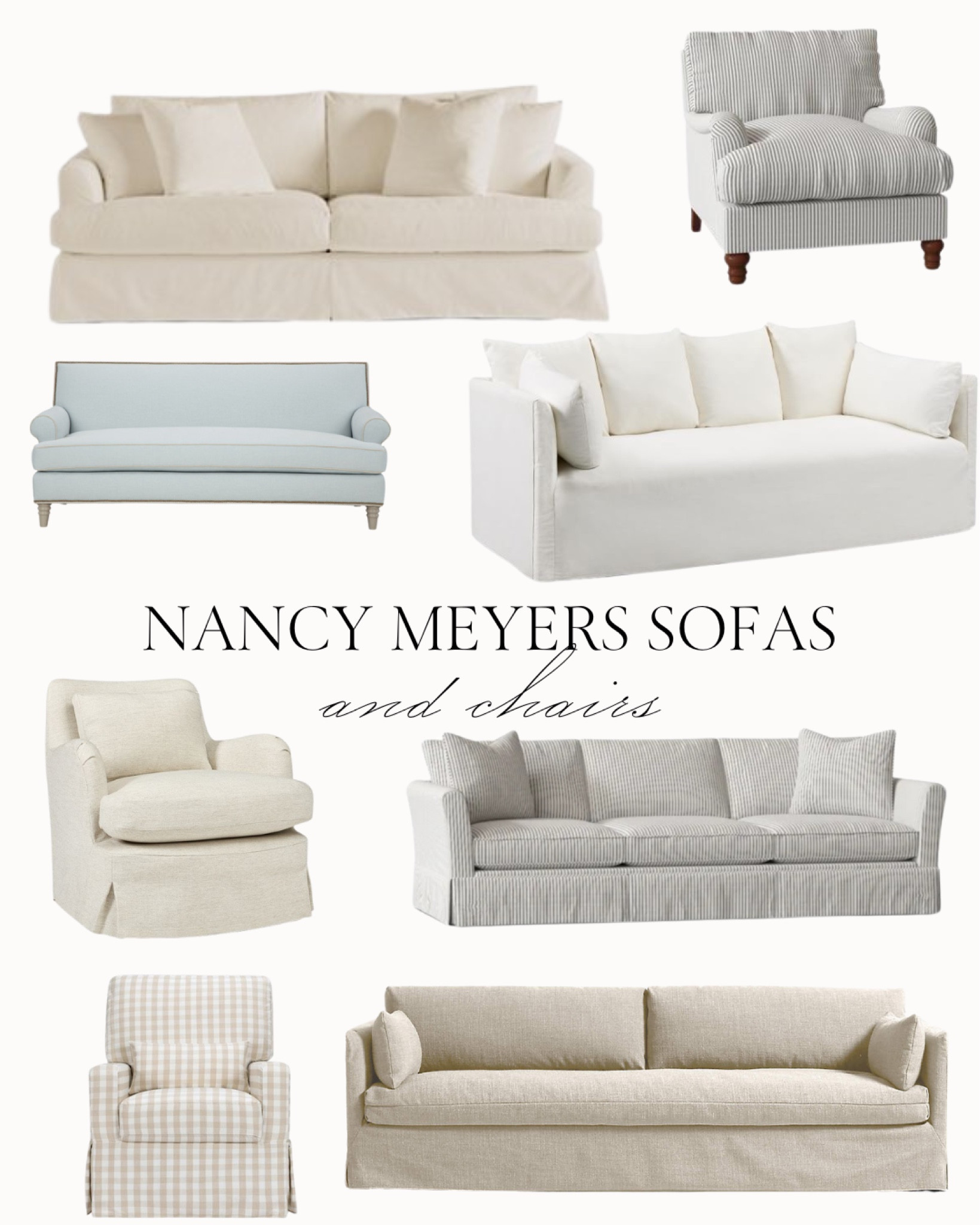 Nancy meyers aesthetic. Nancy meyers sofa. Nancy meyers living room. Nancy meyers interior. Nancy meyers chair. Cozy sofa. Slipcover sofa. Slipcover chair  

#LTKHome