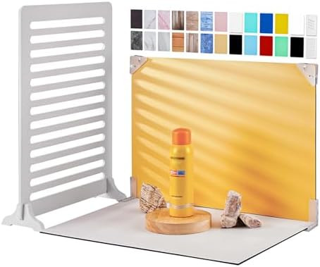 Meking 12Pcs 22Patterns Small Product Photography Backdrops Kit Photo Background Food Photography... | Amazon (US)