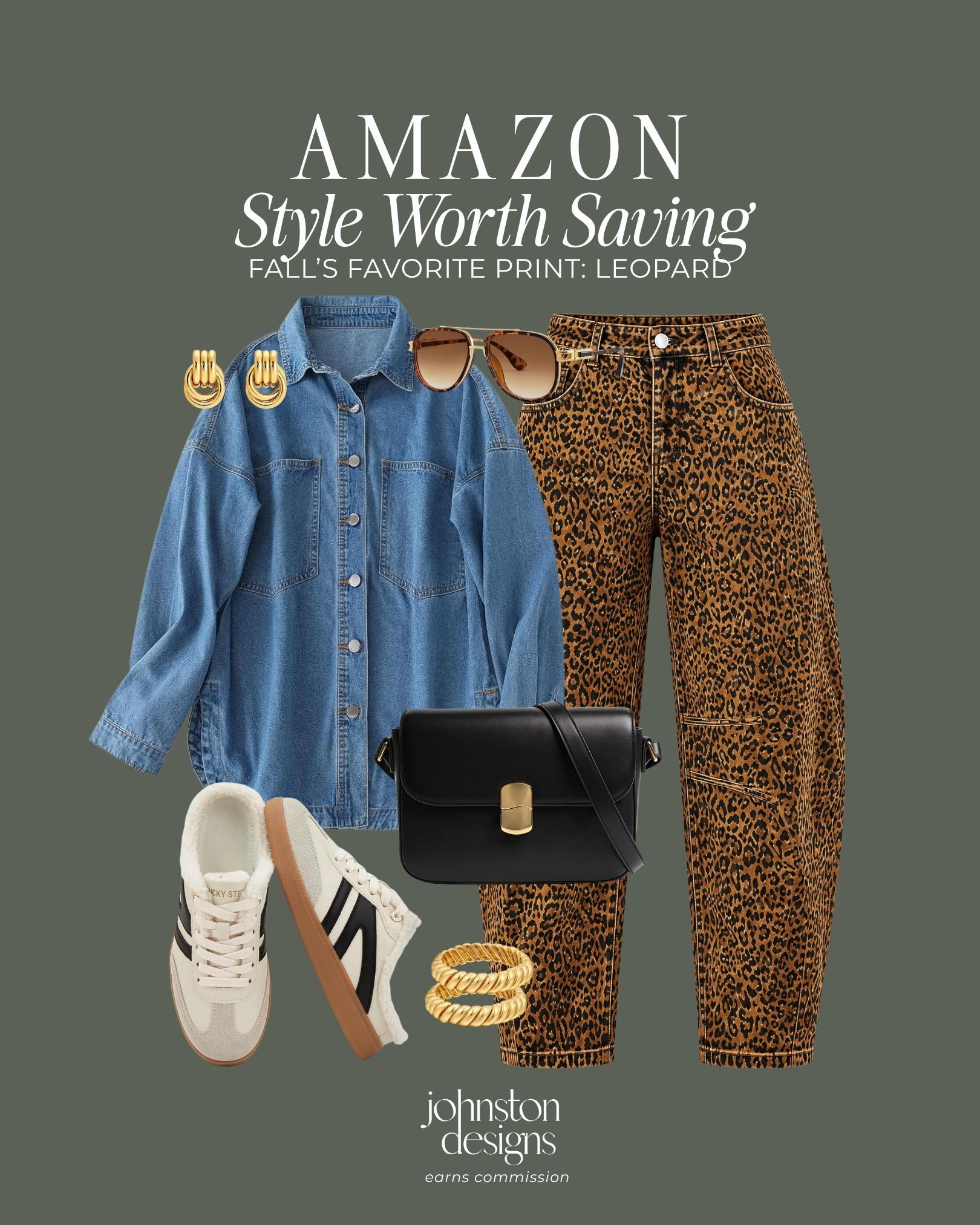 Leopard + denim = a fall outfit worth saving. 🤎 Pair these statement pants with an oversized denim shirt, sneakers, and gold accessories for an easy everyday look.


Amazon fall fashion, leopard print pants, oversized denim shirt, casual fall outfit, everyday sneakers, black crossbody bag, gold jewelry

#amazonfashion #amazonfinds #falloutfit #leopardprint #denimshirt #casualstyle #outfitinspo #fallfashion #everydaystyle 

 #LTKootd #LTKSeasonal