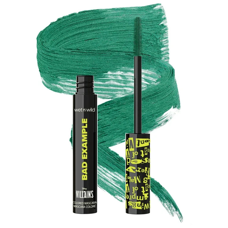 Wet N Wild Disney Villains Bad Example Colored Mascara in Black-Hearted - 0.21 Fluid Ounces | Walmart (US)