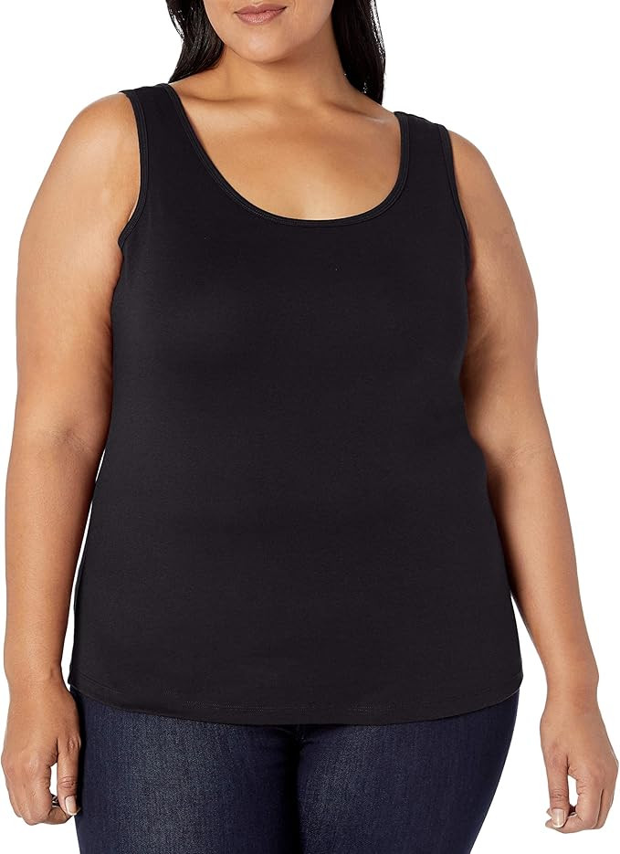 Amazon Essentials Women's Tank Top (Available in Plus Size), Multipacks | Amazon (US)