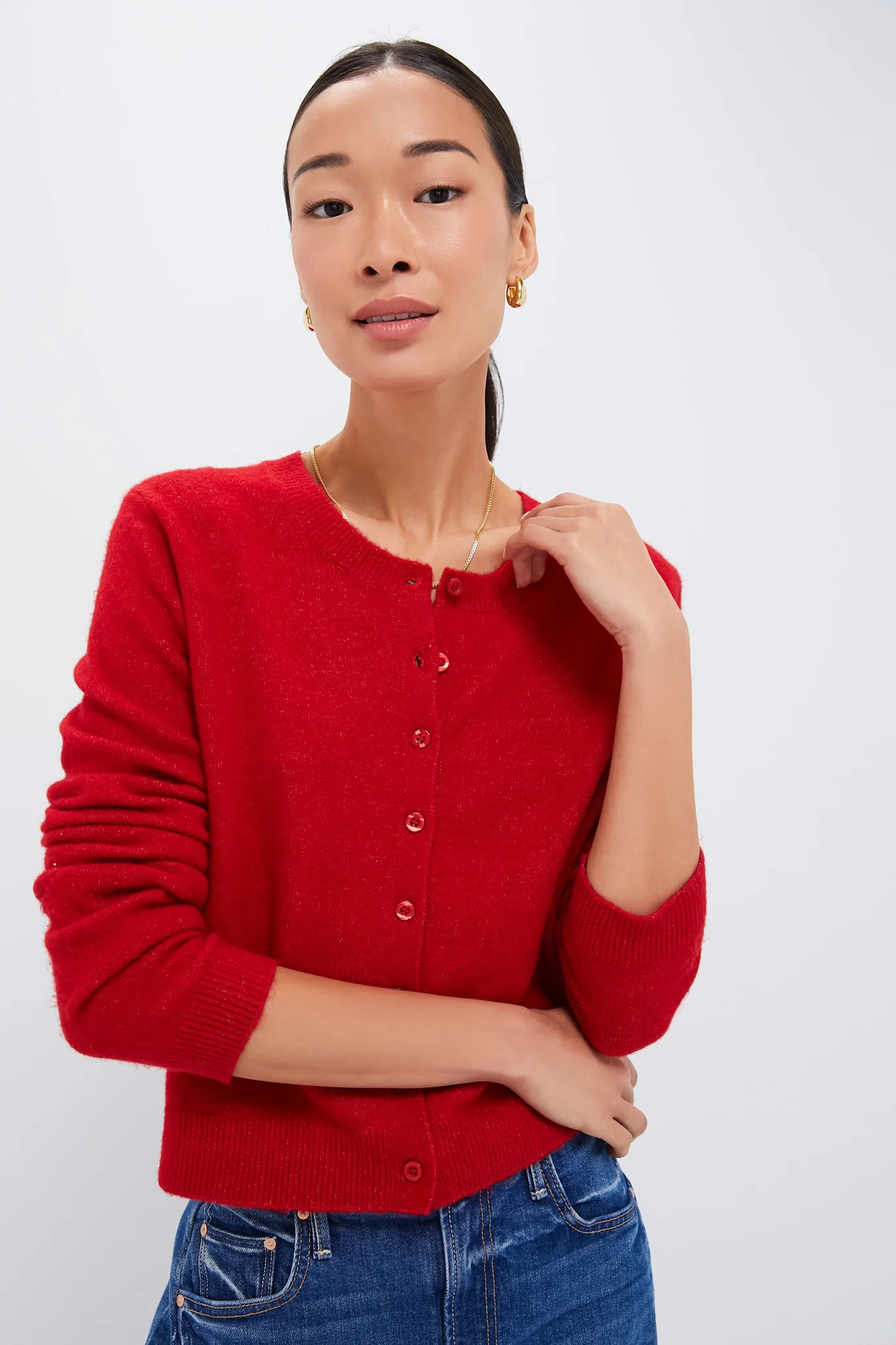 Haute Red Outlook Cardigan | Tuckernuck (US)