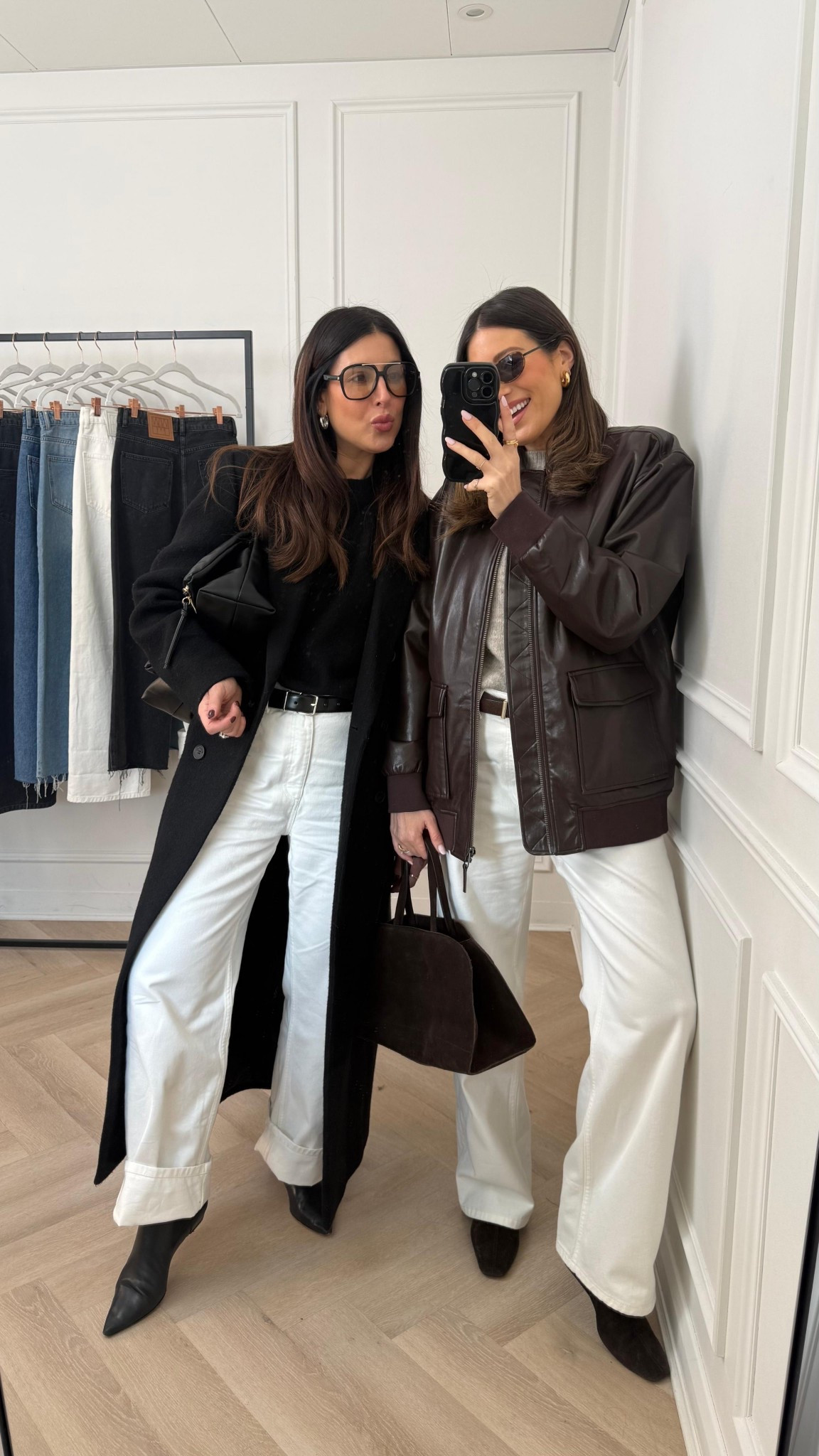 How to style white denim in winter...

#LTKstyletip #LTKuk #LTKFashionMonth