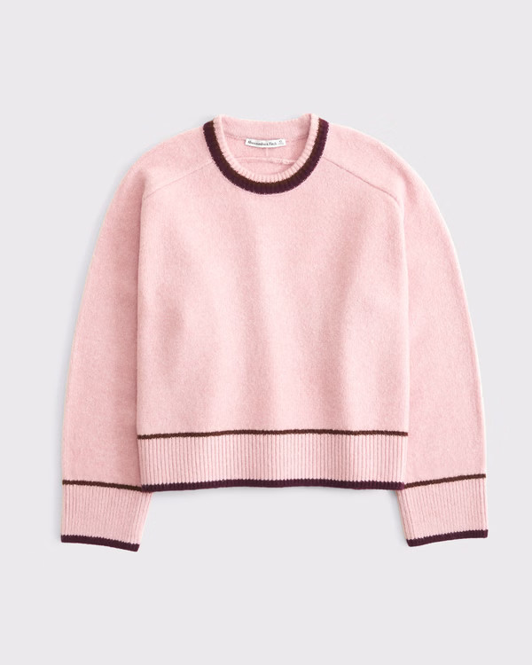 The A&F Madeline Crew Sweater | Abercrombie & Fitch (US)