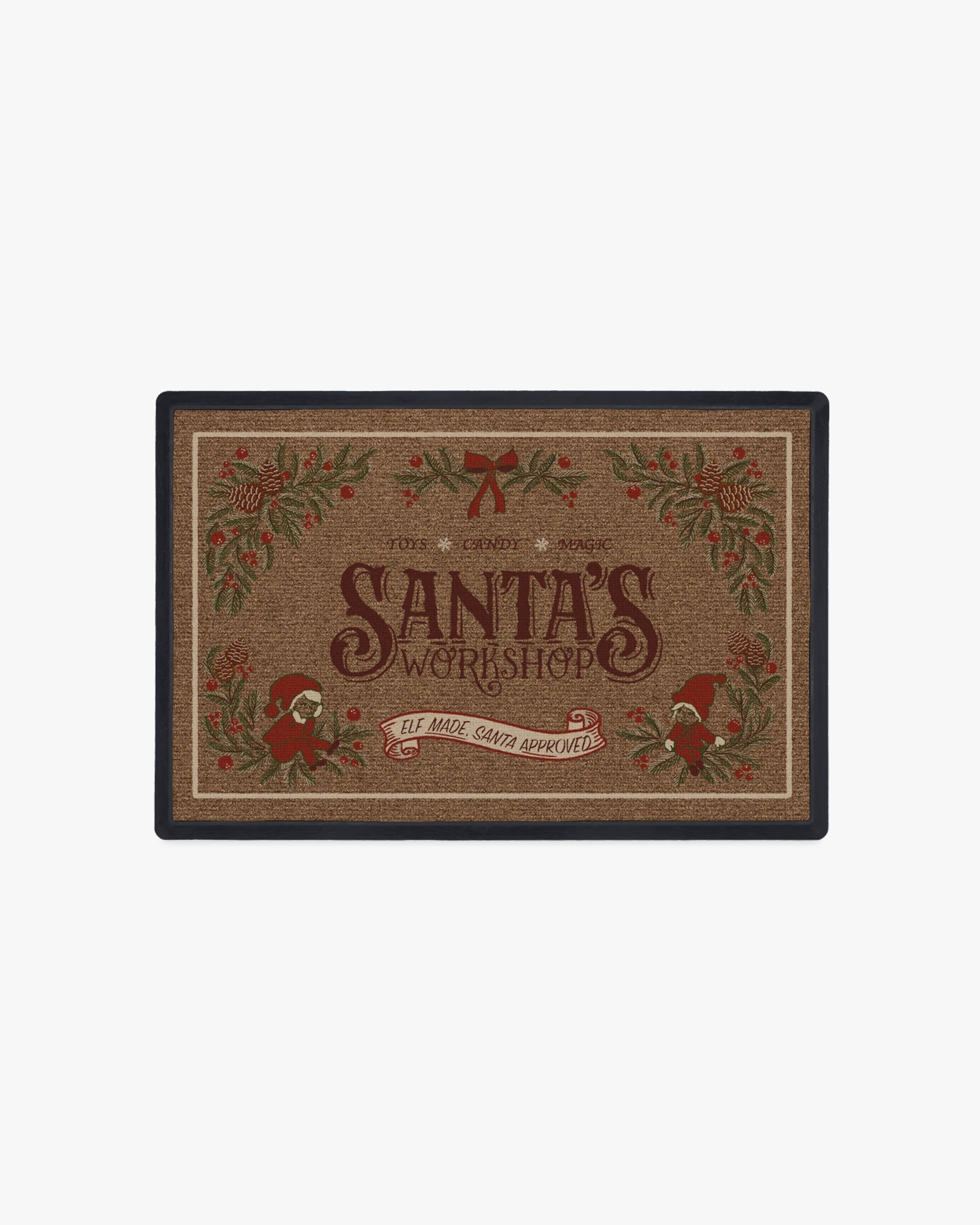 Santa's Workshop Doormat | Ruggable