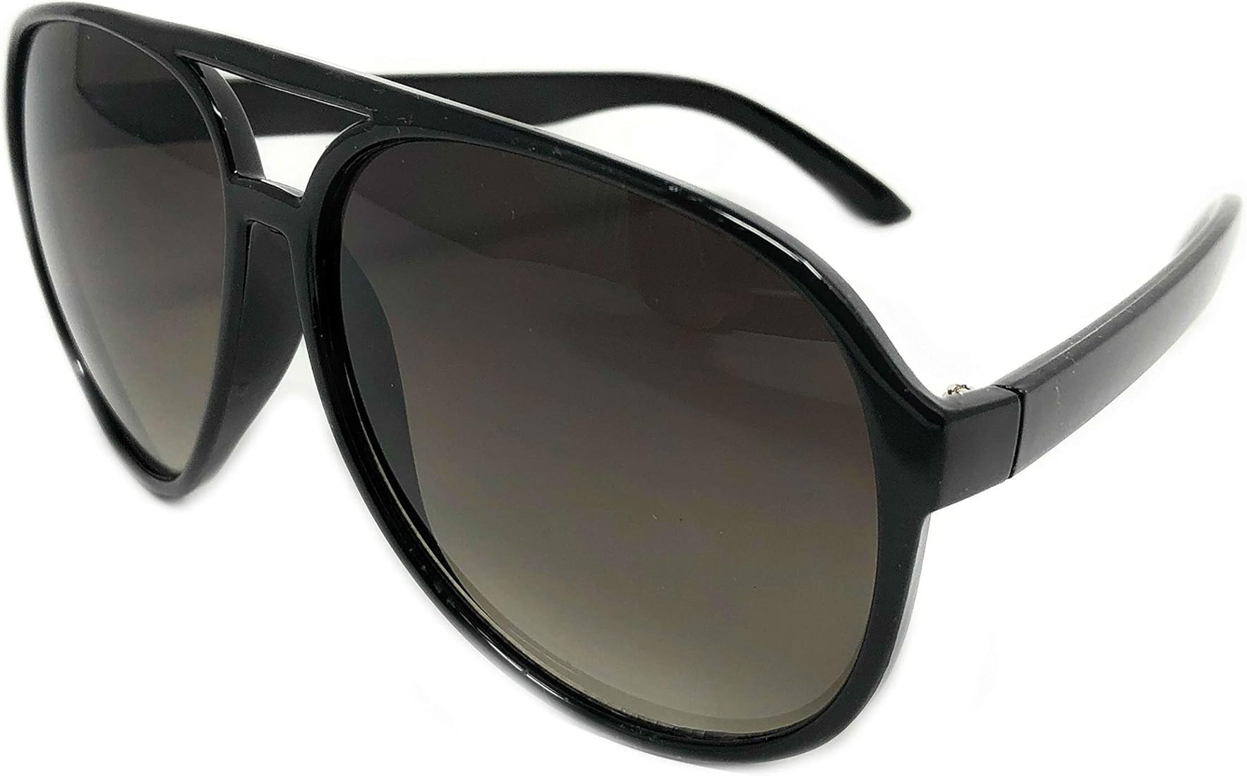 WebDeals Retro Adult Size 70's Style Plastic Aviator Sunglasses | Amazon (US)