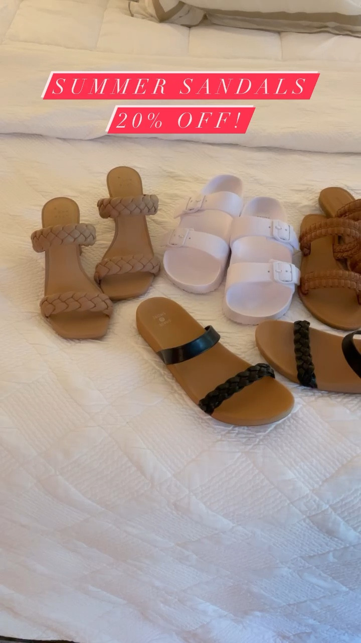 Affordable summer sandals — all 20% off

I got my normal size in all of these.

More colors available


#LTKunder50 #LTKsalealert #LTKshoecrush