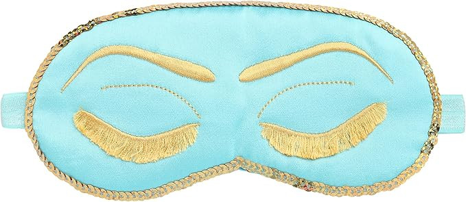 BABEYOND Sleeping Eye Mask for Women Cute Beauty Eye Cover Mask Sleep Mask Blue | Amazon (US)