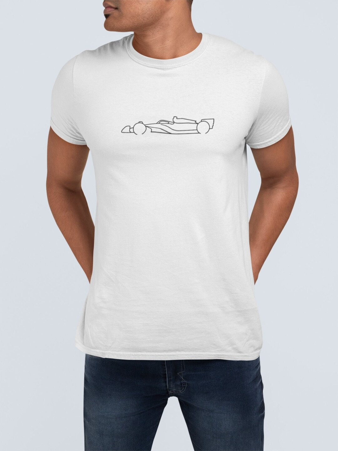 Minimalist Formula 1 Line Art Shirt, F1 Race Car Silhouette T-shirt, Formula One Art Gifts, Car G... | Etsy (US)