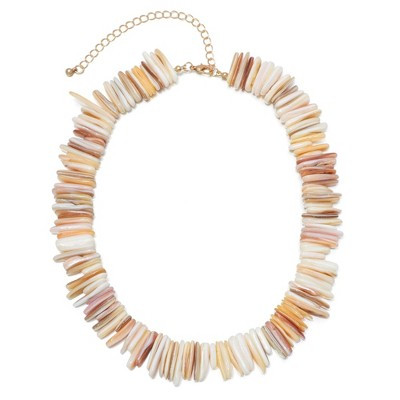 Adornia Shell Pieces Adjustable Necklace | Target