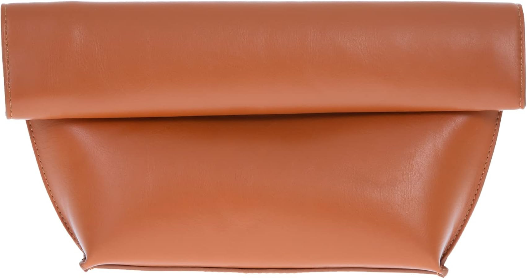 JNB Faux Leather Oversize Foldover Clutch | Amazon (US)