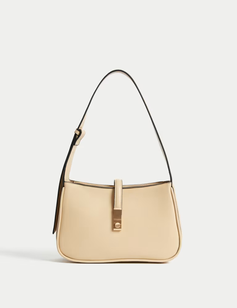 Lock Detail Shoulder Bag | Marks & Spencer (UK)
