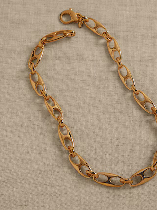 Elongated Mariner Link Chain Necklace by Aureus + Argent | Banana Republic (US)