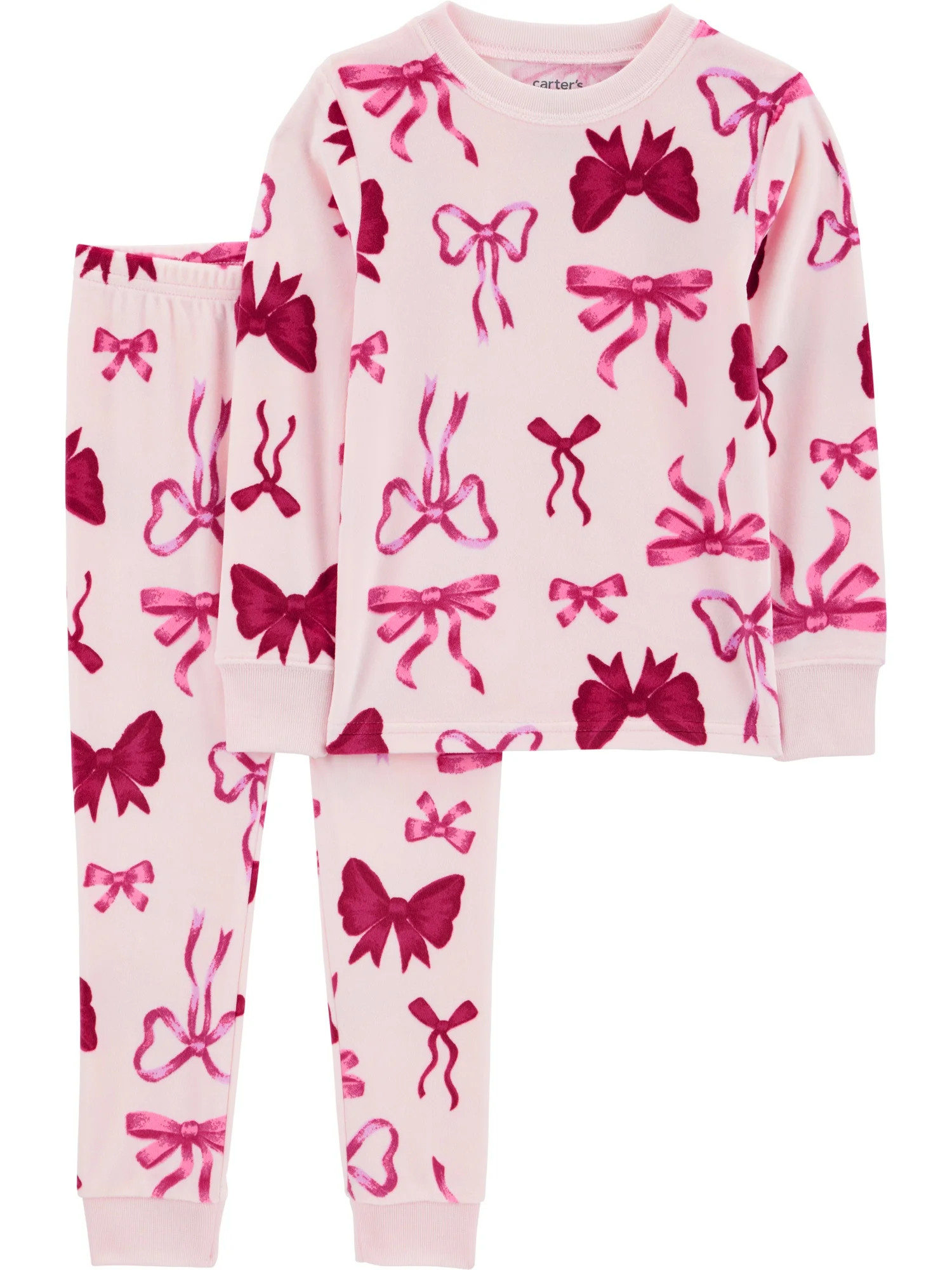 Carter's Child of Mine Baby and Toddler Cozy Pajama Set, 2-Piece, Sizes 12M-5T | Walmart (US)