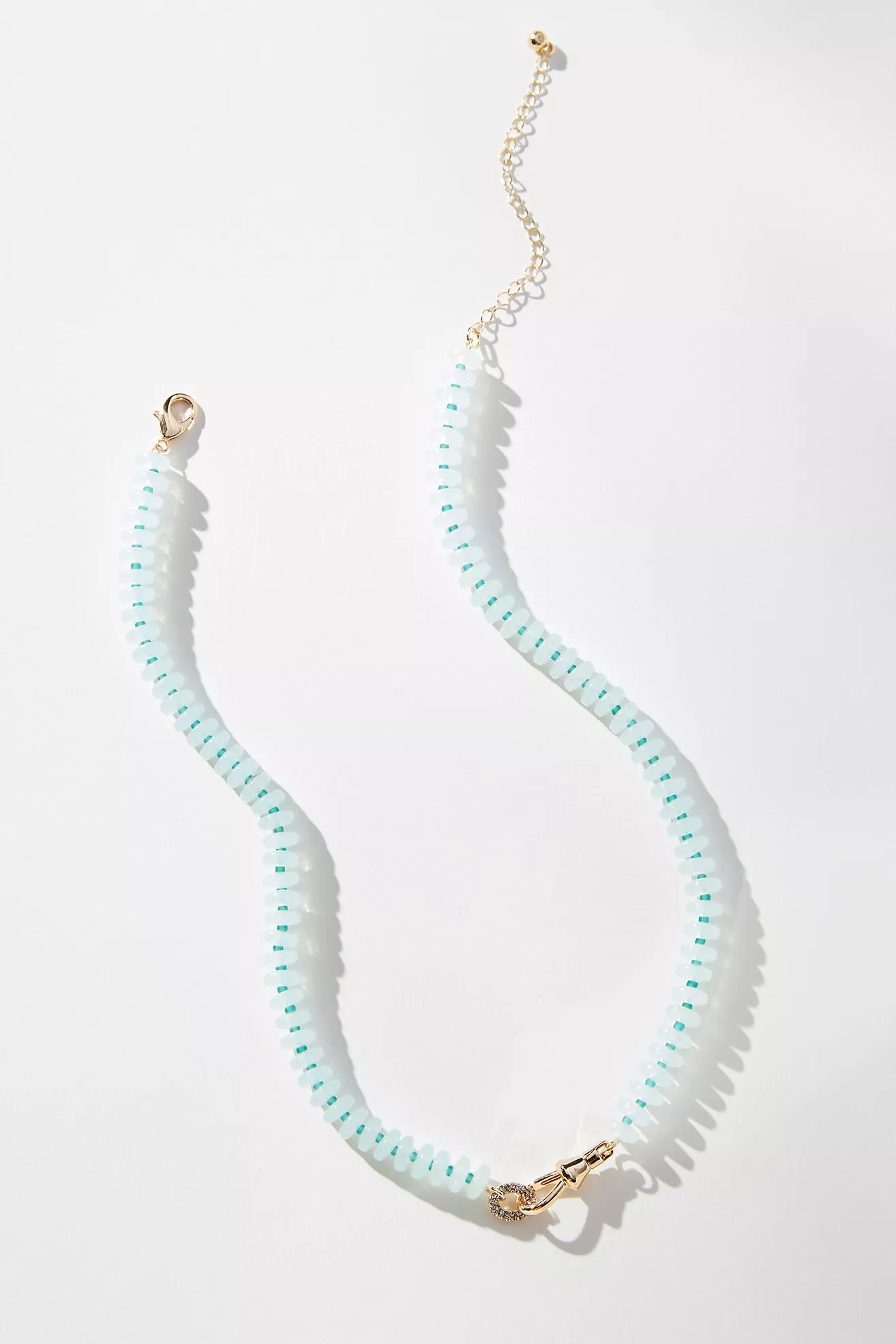 Beaded Stone Necklace | Anthropologie (US)