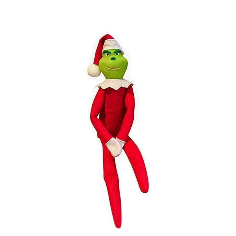 Christmas Elf Behaving Badly Plush Toy | Novelty Long Bendy Naughty Boy Christmas Elves Doll | 12... | Walmart (US)