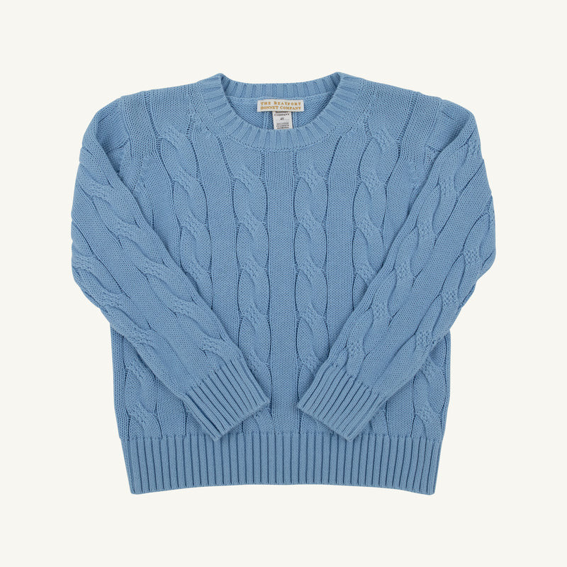 Crawford Crewneck - Sarasota Sky | The Beaufort Bonnet Company