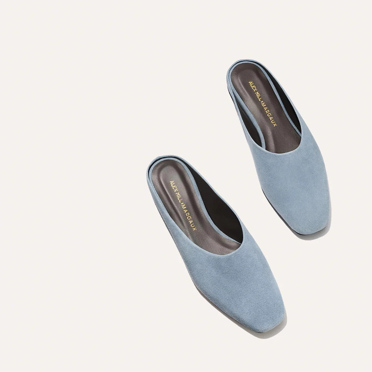 Alex Mill x Margaux: The Clara - Slate Blue Suede | Margaux