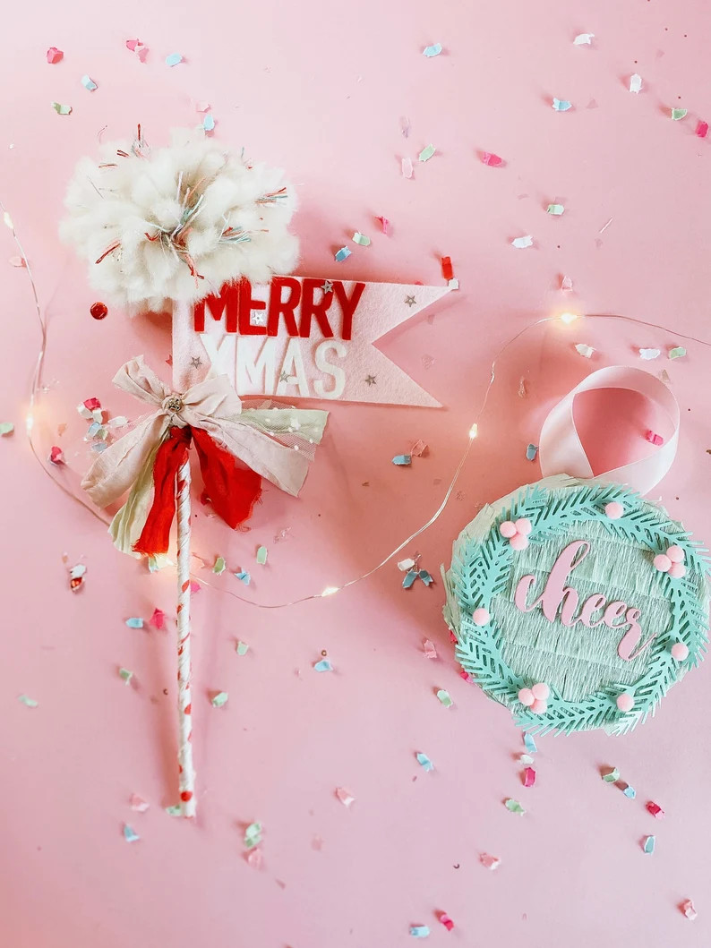 Read the full title Christmas Pennant Wands | Etsy (US)