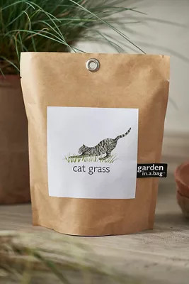 Cat Grass Grow Bag Kit | Anthropologie (US)
