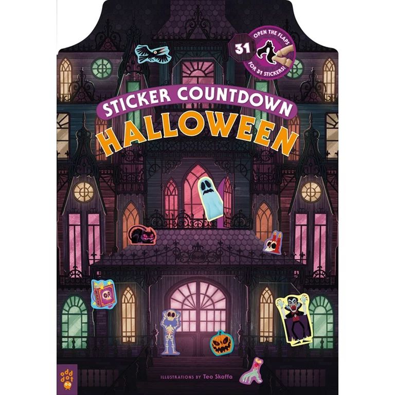 Sticker Countdown: Sticker Countdown: Halloween (Hardcover) | Walmart (US)