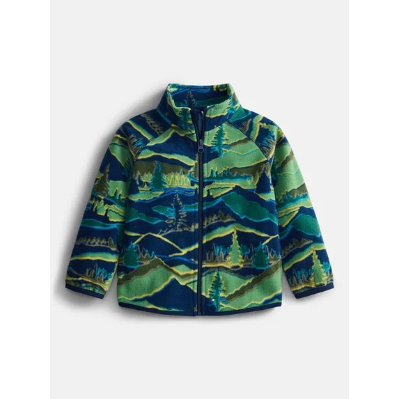 Wonder Nation Toddler Microfleece Jacket, Sizes 12M-5T | Walmart (US)