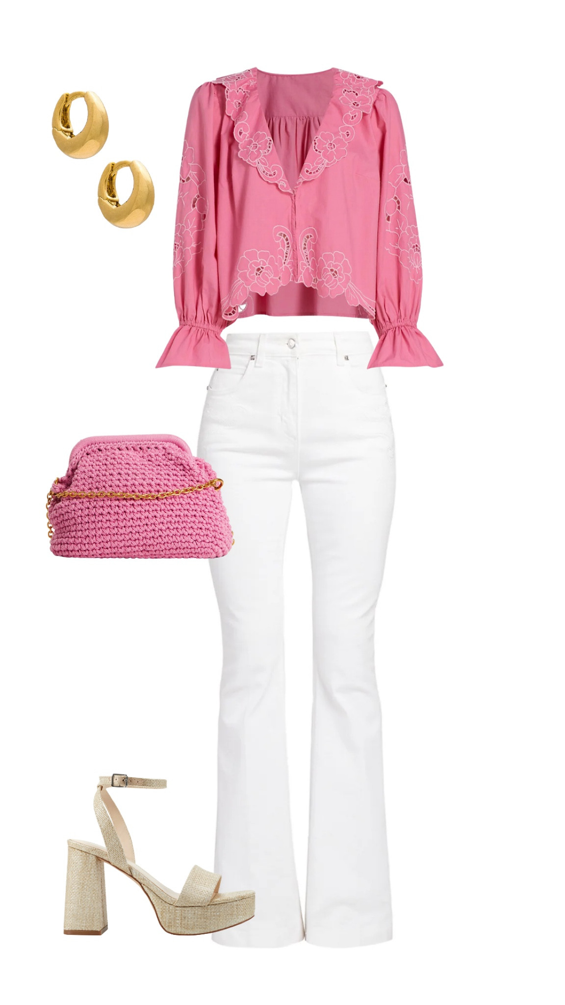 Casual pink and white outfit💞

#LTKSeasonal #LTKshoecrush #LTKFind