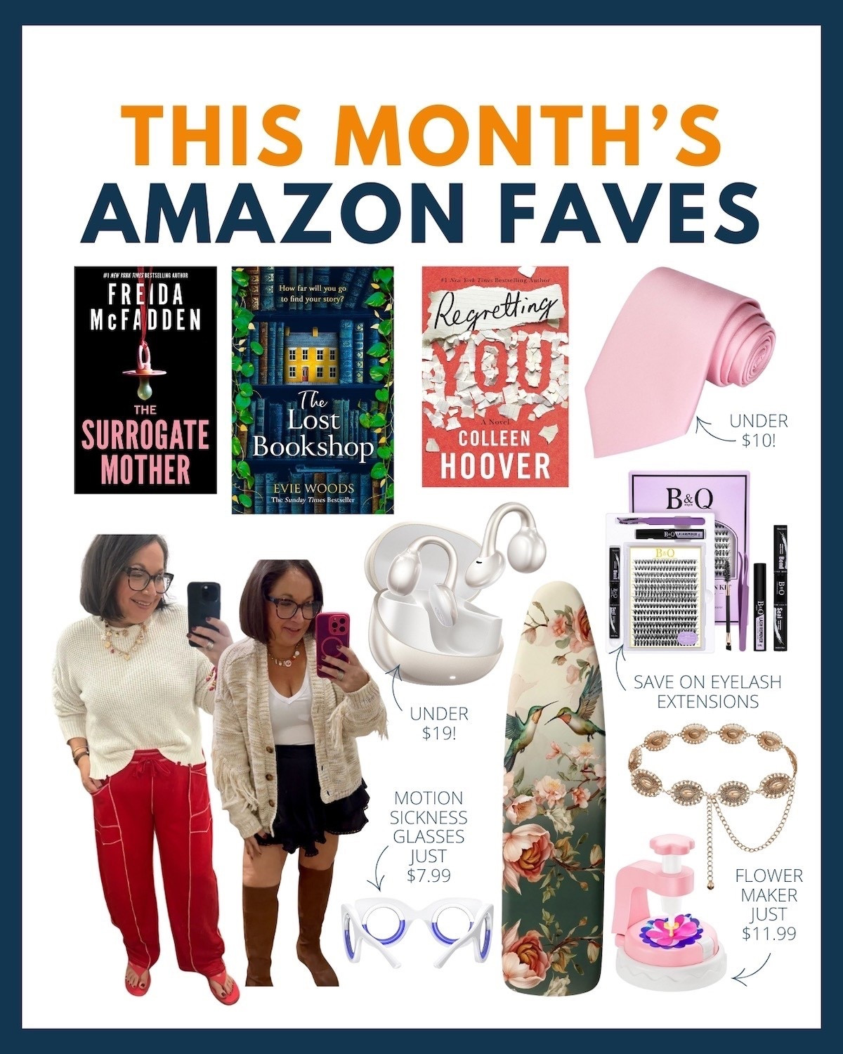 Shop this month’s team-favorite Amazon finds! From Lina’s wardrobe must haves to Bryn’s newest books and more! We know you’ll love these because we own them all! 😍🛍️

#LTKOver40 #LTKFindsUnder50 #LTKHome